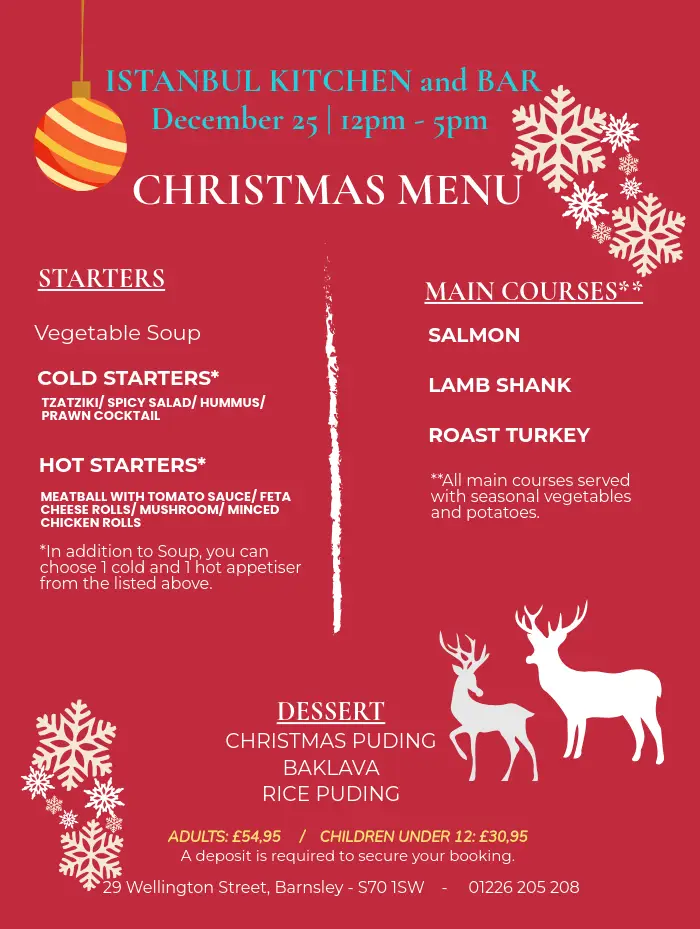 Menu_Istanbul Kitchen & Bar_Barnsley_image_1
