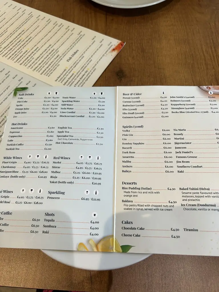 Menu_Istanbul Kitchen & Bar_Barnsley_image_4