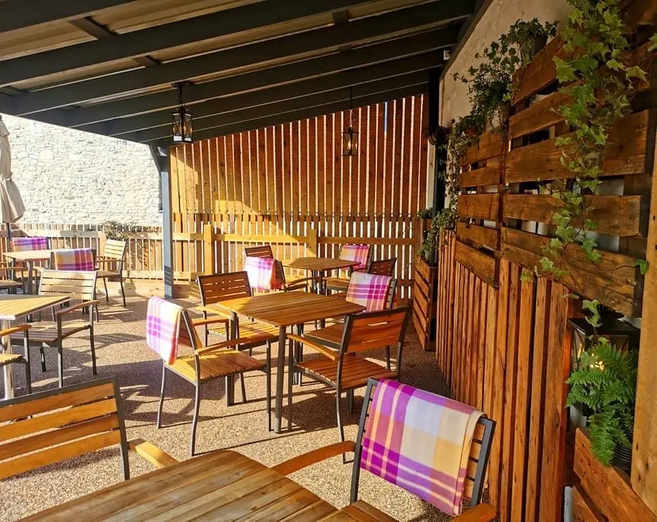 The Crown Inn restaurant in Monk Fryston