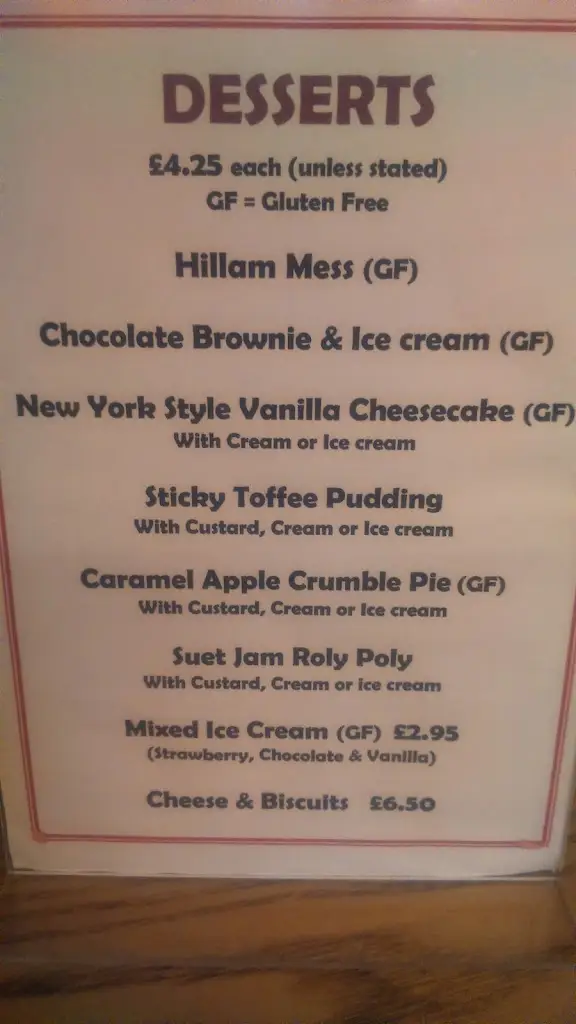 Menu_Cross Keys Inn_Monk Fryston_image_3