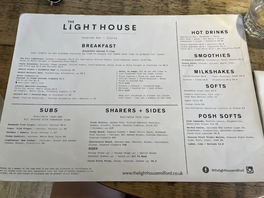 Menu_The Lighthouse_Milford on Sea_image_3