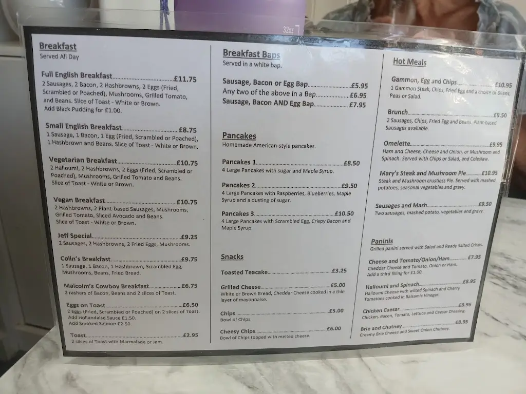 Menu_Polly's Pantry_Milford on Sea_image_1