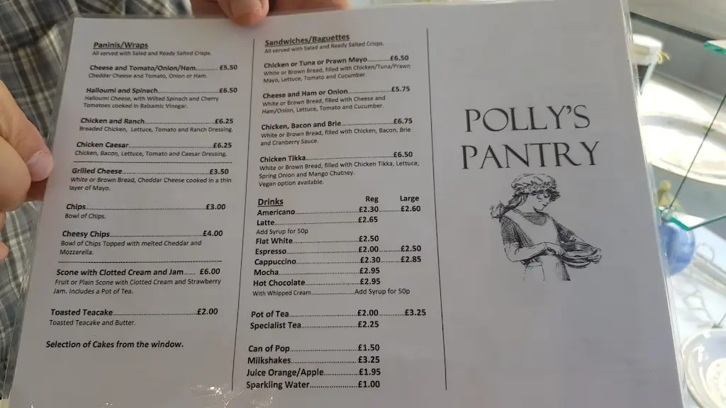 Menu_Polly's Pantry_Milford on Sea_image_4