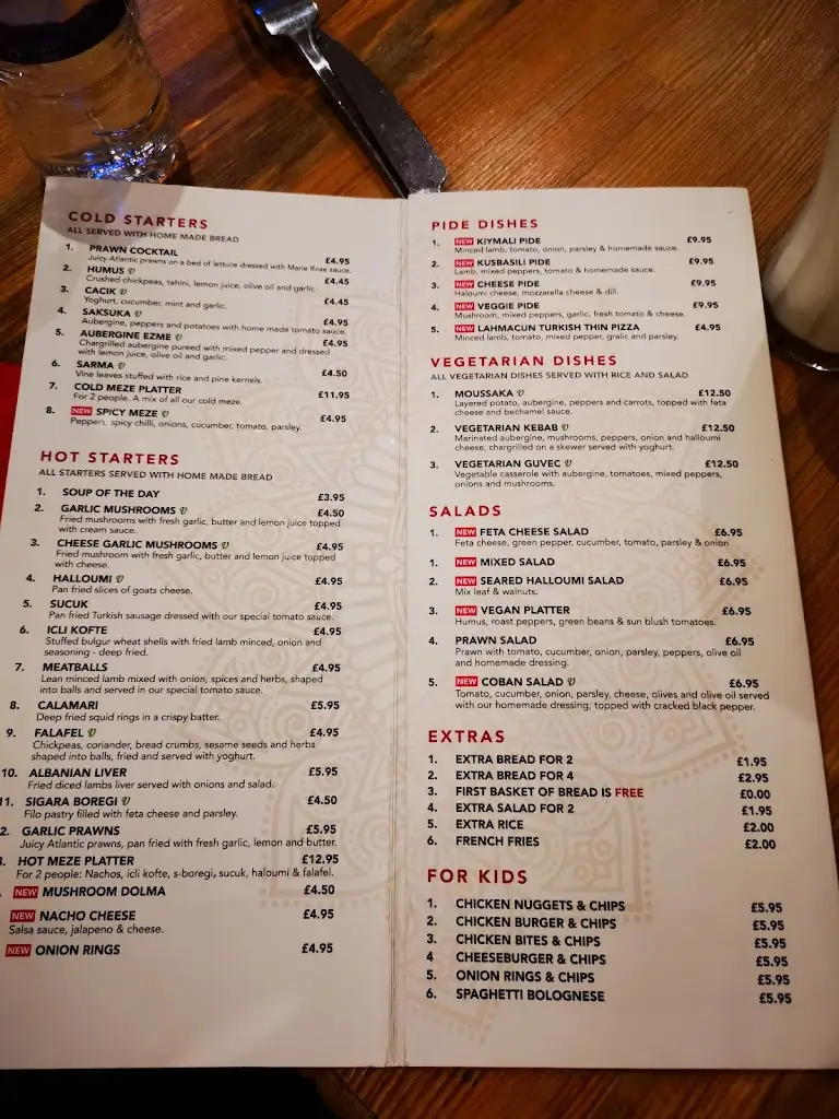 Menu_Pasha Turkish restaurant_Barnsley_image_1