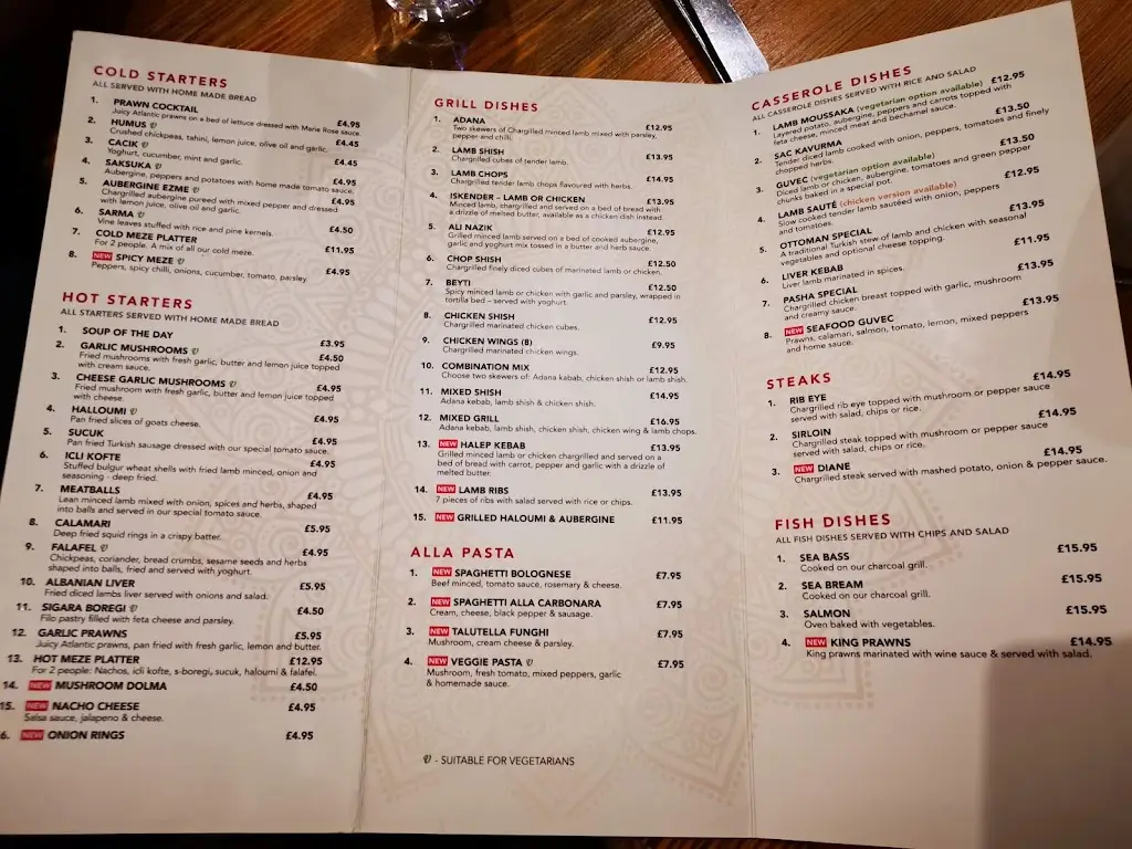 Menu_Pasha Turkish restaurant_Barnsley_image_3