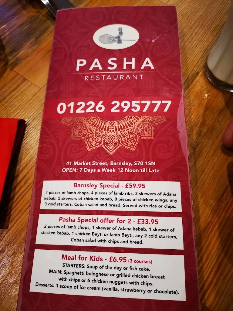 Menu_Pasha Turkish restaurant_Barnsley_image_4
