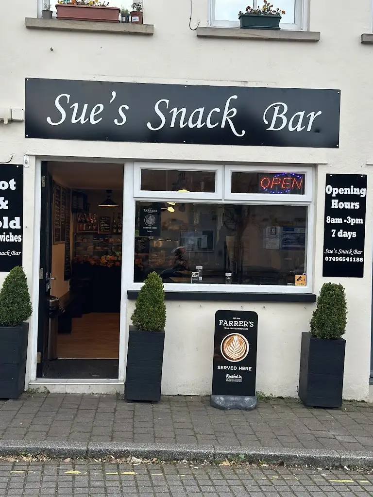 Sue’s snack bar restaurant in Milnthorpe