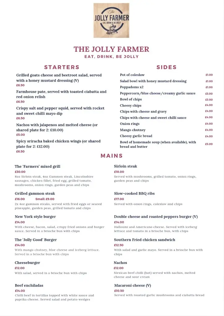 Menu_The Jolly Farmer_Moulton Chapel_image_1