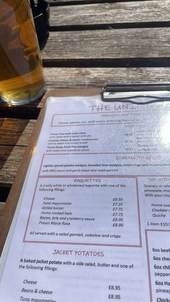 Menu_The Union Inn_Moretonhampstead_image_2