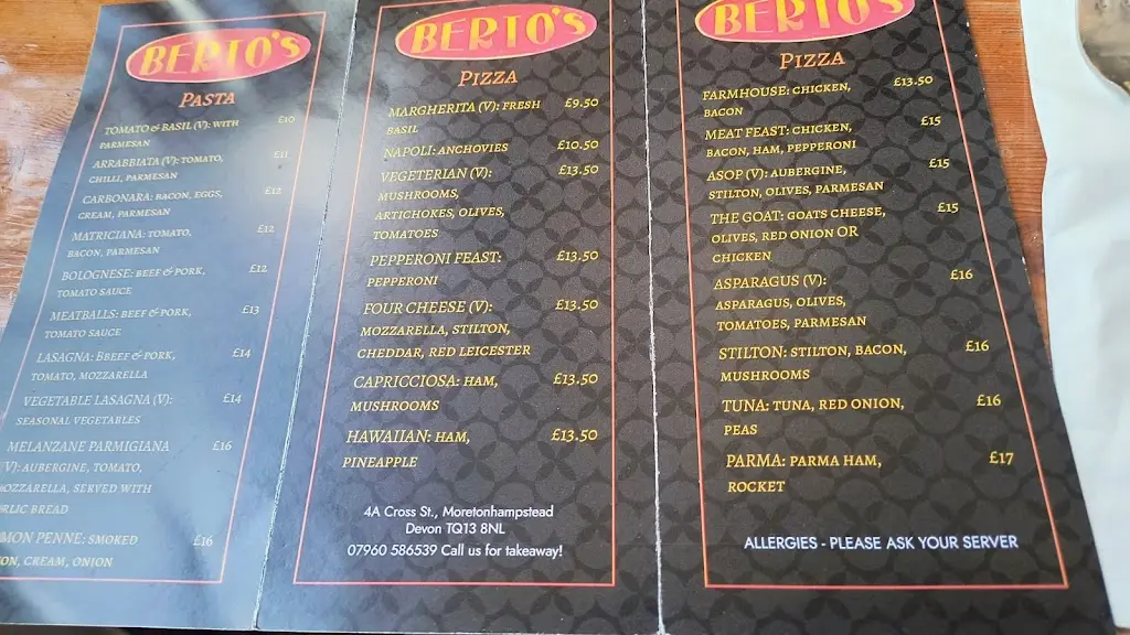 Menu_Berto's Pizza Restaurant_Moretonhampstead_image_4
