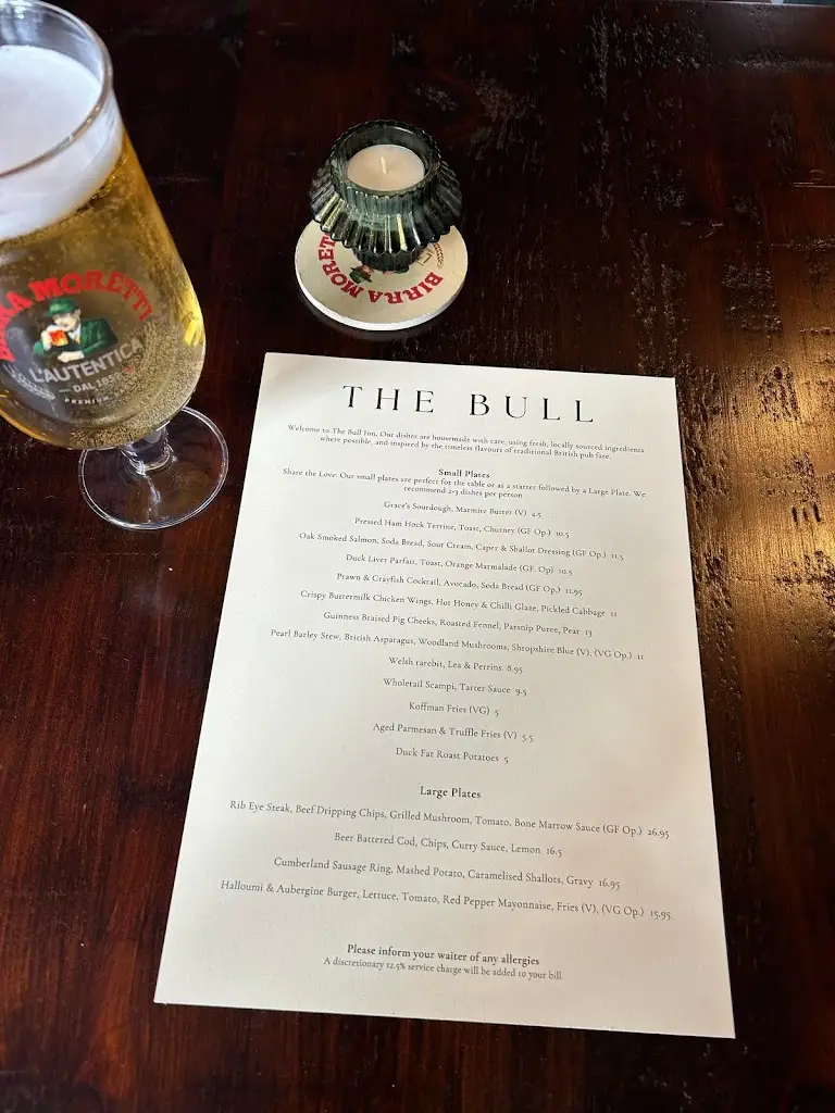 Menu_The Bull Inn_Much Hadham_image_3