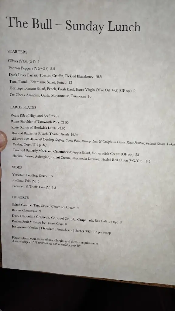 Steven Goldthorp_The Bull Inn_Much Hadham_review