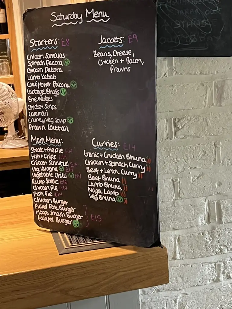 Menu_The Hoops Inn_Much Hadham_image_1
