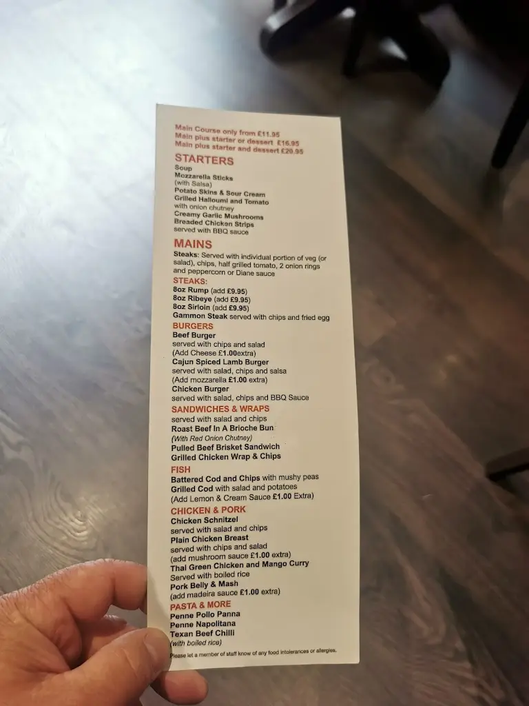 Menu_Grille Steakhouse_Barnsley_image_1