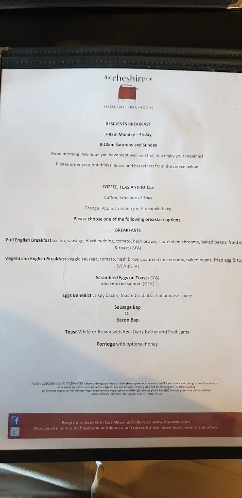 Menu_The Cheshire Cat_Nantwich_image_3