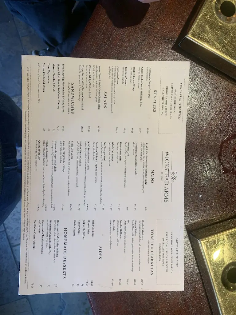 Daniel Percival_The Wickstead Arms_Nantwich_review