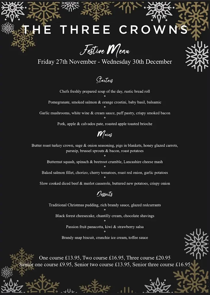 Menu_Dysarts Arms, Mossley_Mossley_image_1