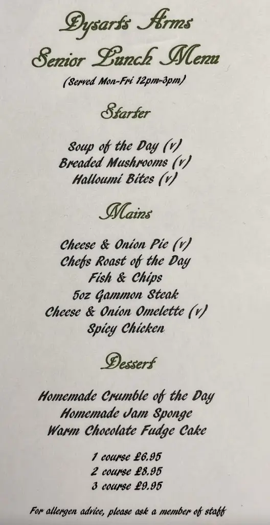Menu_Dysarts Arms, Mossley_Mossley_image_3