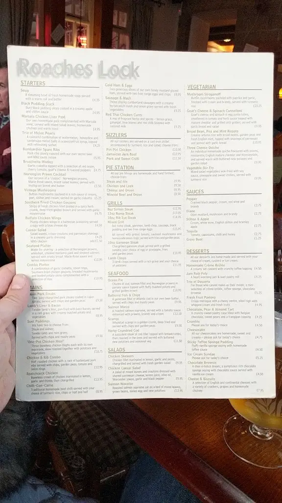 Menu_Roaches Lock Inn mossley ltd_Mossley_image_4