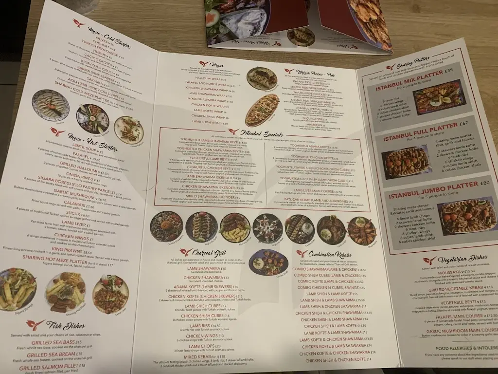 Menu_Istanbul Restaurant_Narborough_immagine_3
