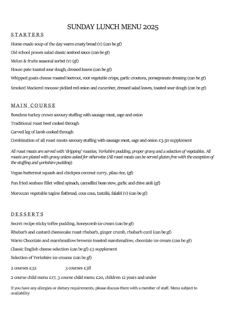 Menu_Beatson House Restaurant_Barnsley_image_3