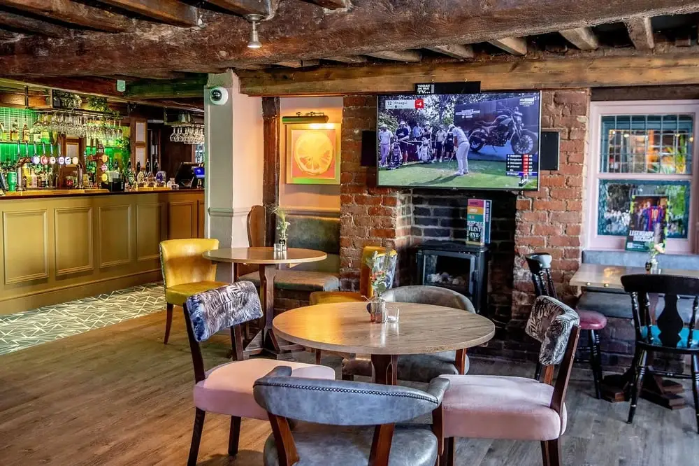 Narborough Arms restaurante en Narborough