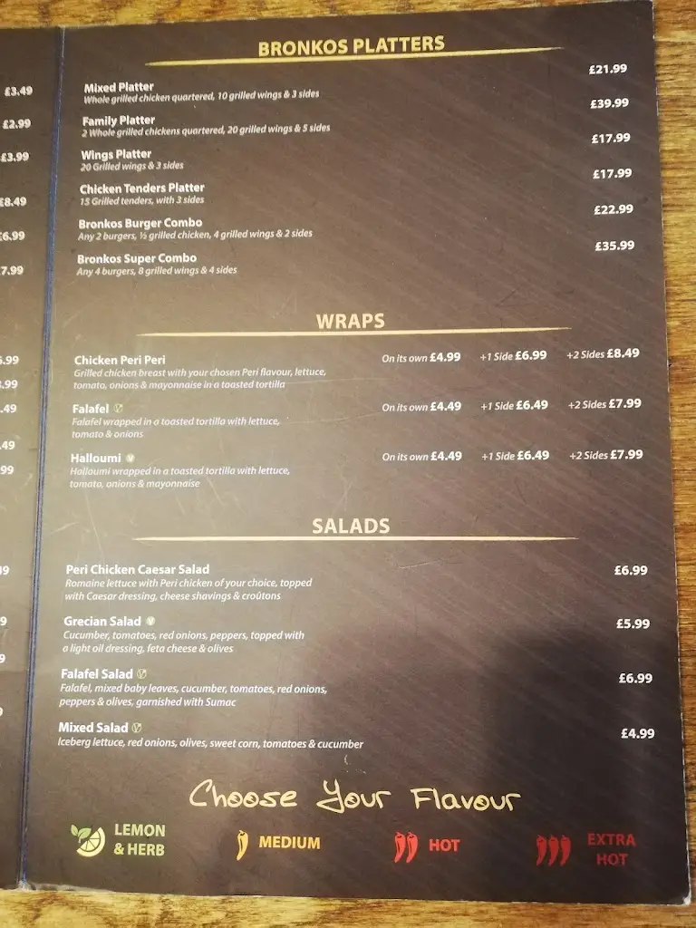 Menu_Bronkos Restaurant_Narborough_image_4