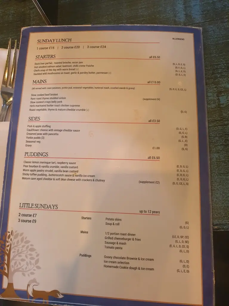 Menu_The Fox and Tree_Murton_image_3