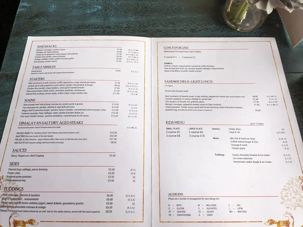 Menu_The Fox and Tree_Murton_image_4