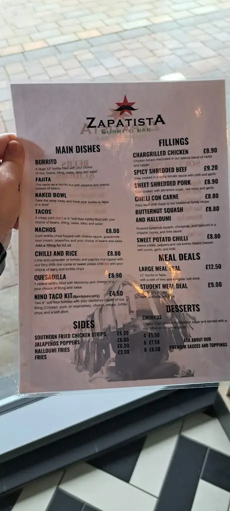 Menu_Zapatista Burrito Bar_Murton_image_2