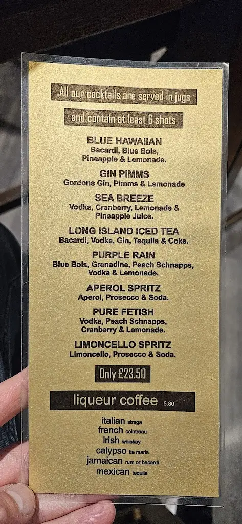 Menu_Salvana's Restaurant_Barrow in Furness_image_1