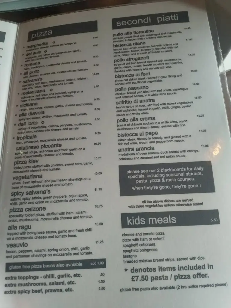 Menu_Salvana's Restaurant_Barrow in Furness_image_3