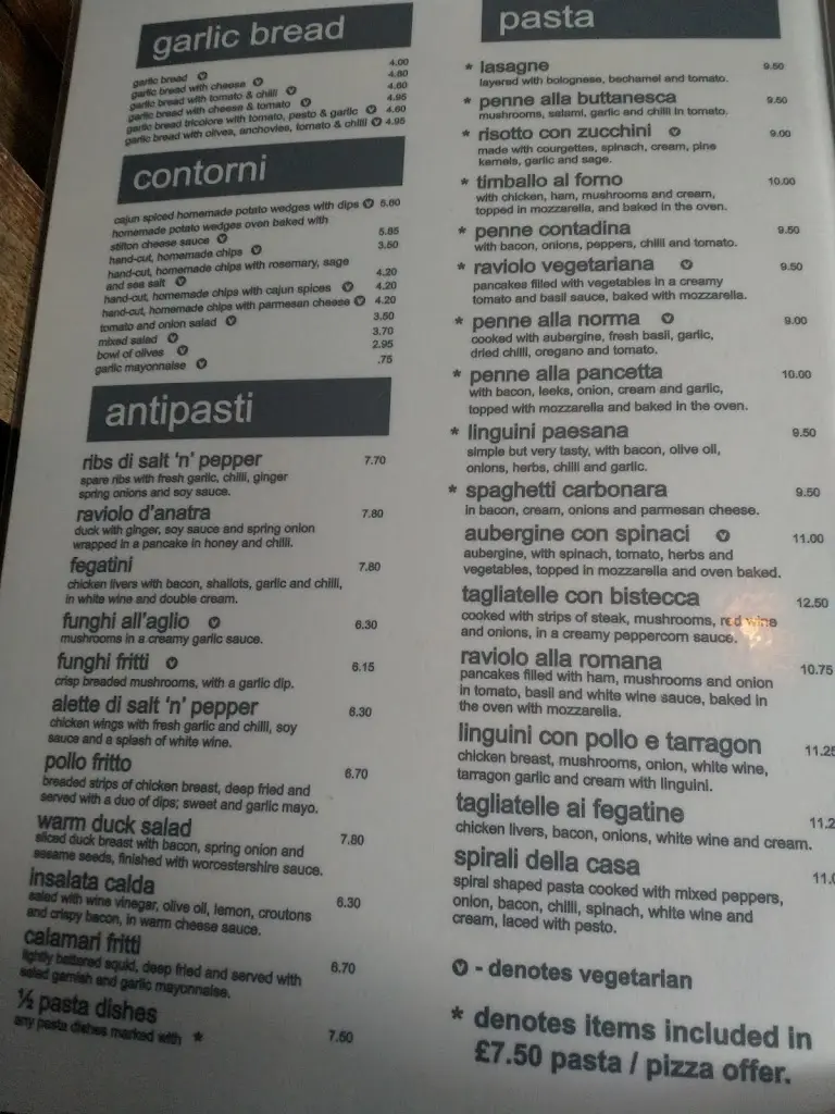 Menu_Salvana's Restaurant_Barrow in Furness_image_4