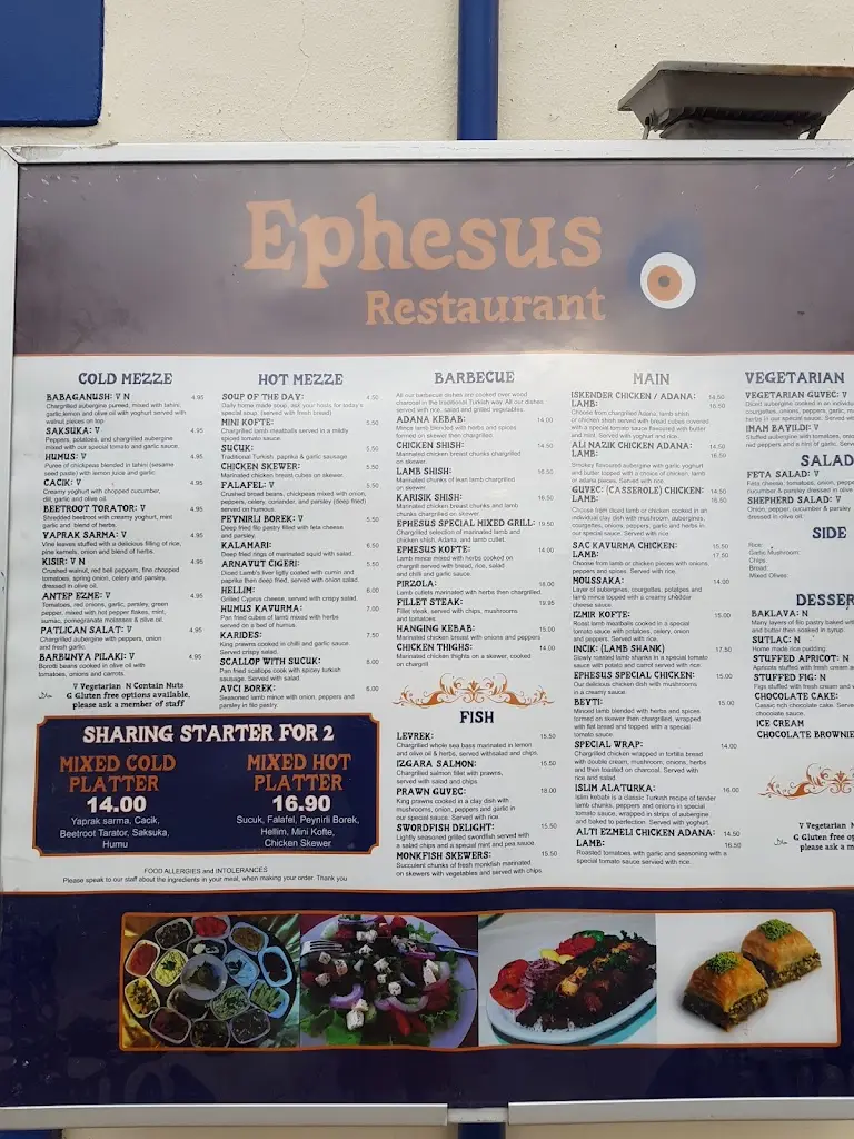 Menu_Ephesus Restaurant_Morpeth_immagine_4