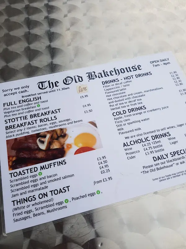 Menu_The Old Bakehouse_Morpeth_image_3