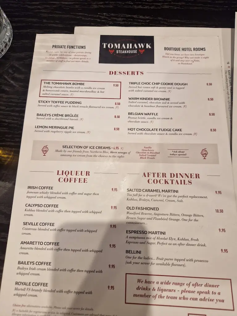 Menu_Tomahawk Steakhouse Morpeth_Morpeth_image_2