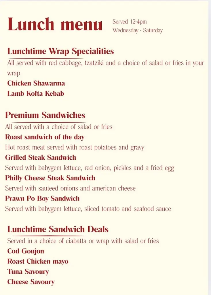 Menu_The Black & Grey Morpeth_Morpeth_image_1