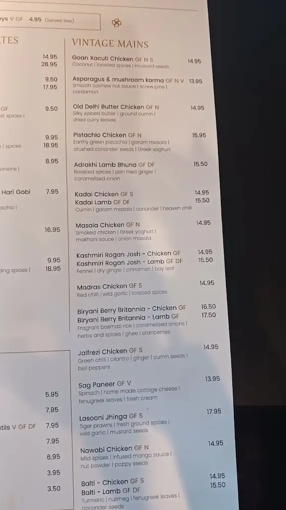 Menu_Savoy By Le Raaj_Morpeth_image_4