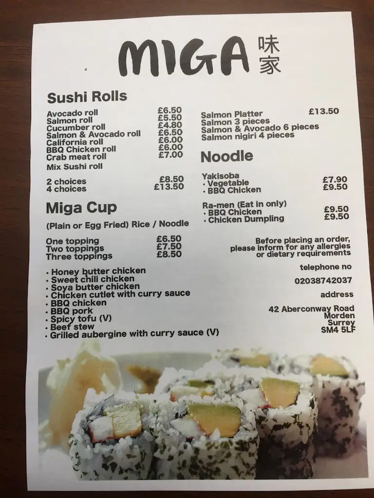 Menu_Miga Korean Fusion_Morden_image_4