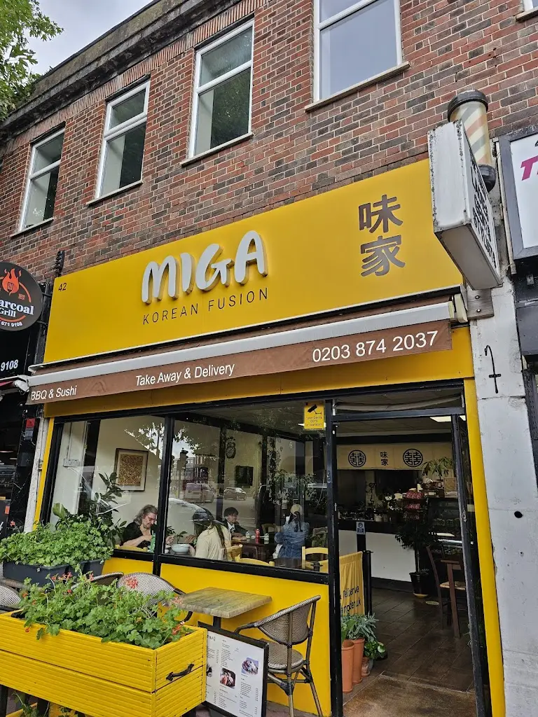 Miga Korean Fusion restaurant in Morden