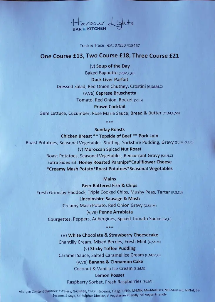 Menu_Harbour Lights_Nettleham_image_2
