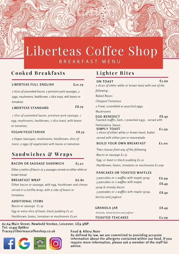 Menu_Liberteas coffee shop_Newbold Verdon_image_2