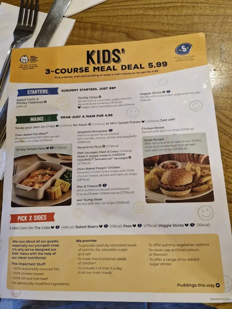 Menu_Barrow In Furness Brewers Fayre_Barrow in Furness_image_1