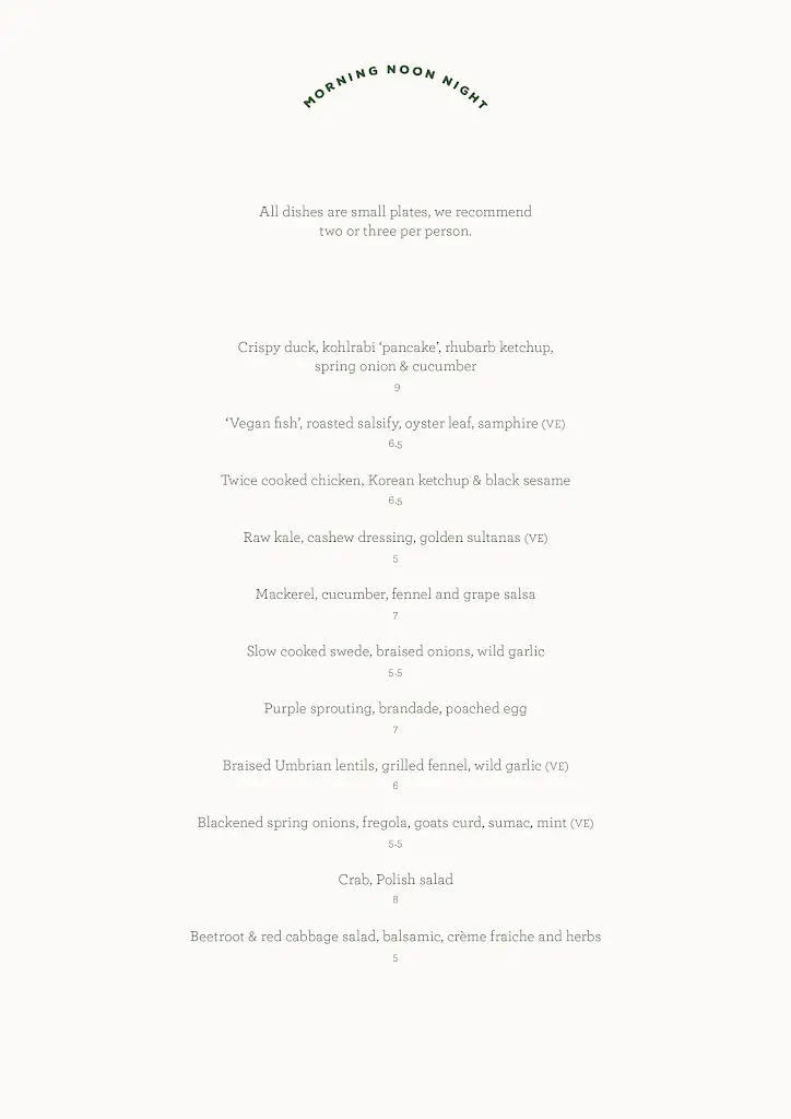 Menu_The Blue Bicycle_Neston_image_1