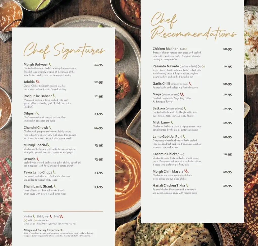 Menu_Britannia Spice_Neston_image_4