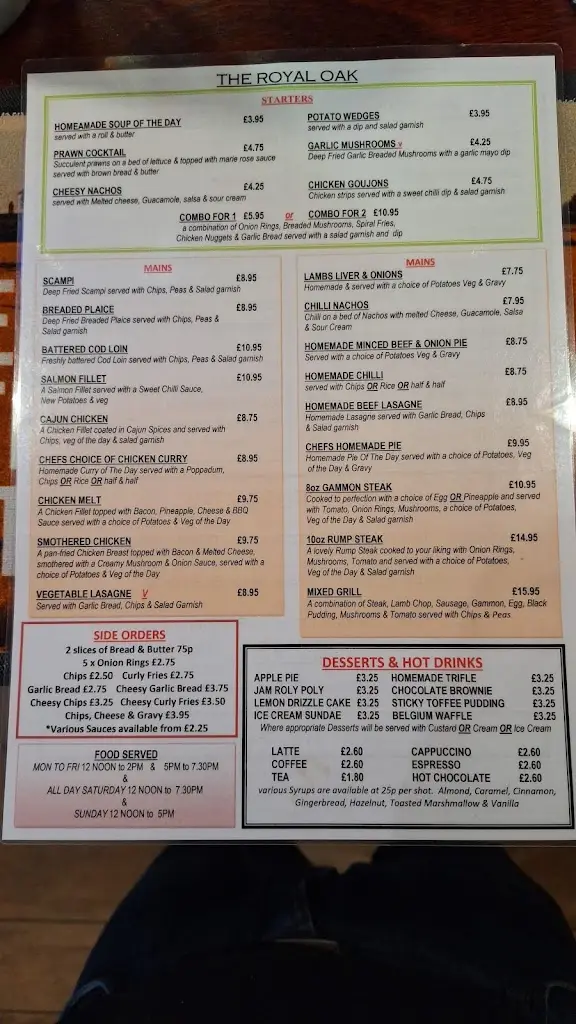 Menu_Royal Oak_Neston_image_2