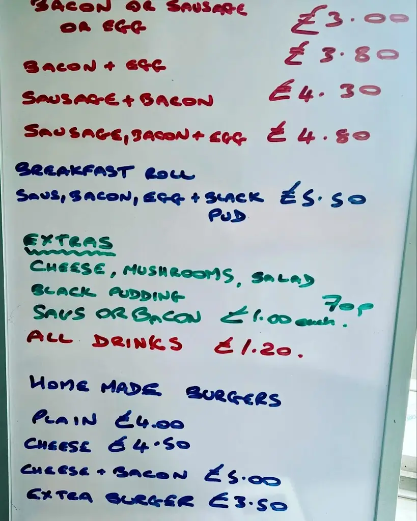Menu_A31 Burger Van_New Alresford_image_1