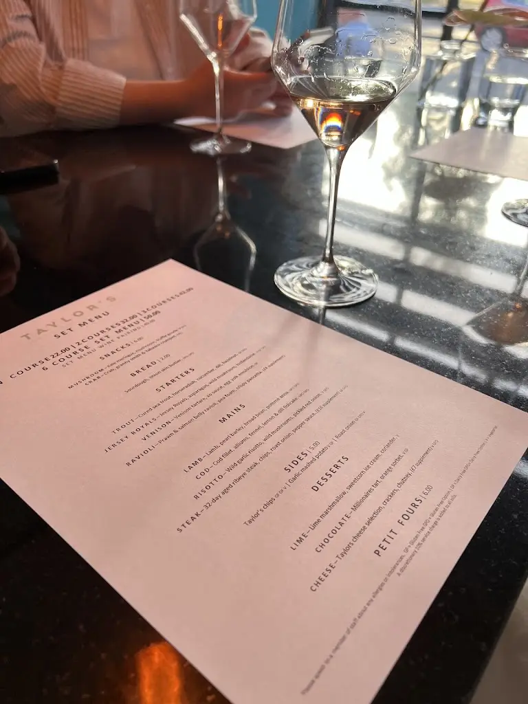 Menu_Taylor's Restaurant_Newark on Trent_image_4