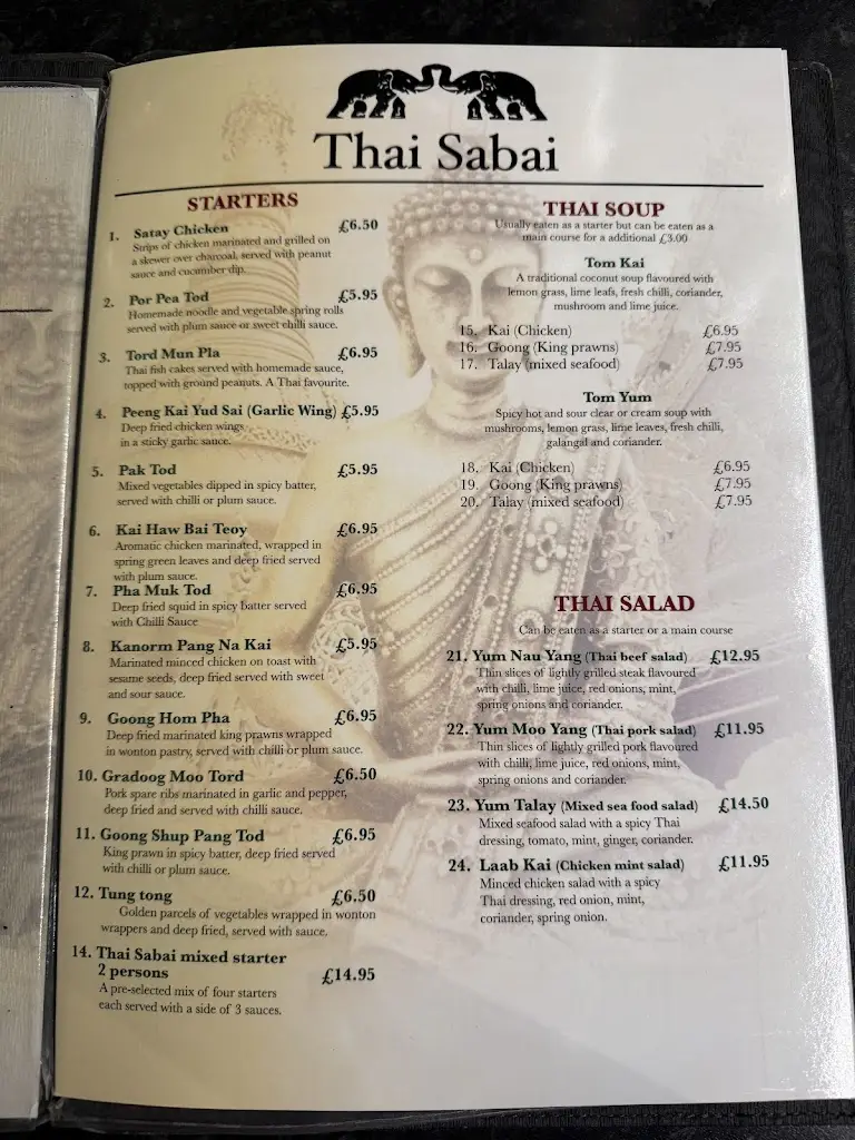 Menu_Thai Sabai_Newark on Trent_immagine_4