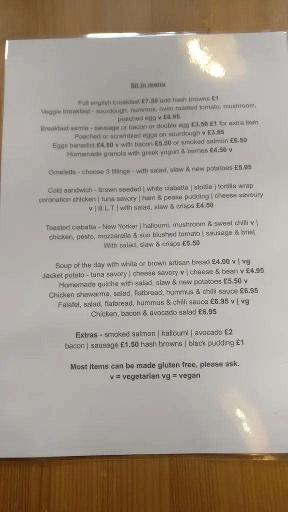 Menu_Knights by the Burn coffee house_Newburn_image_3